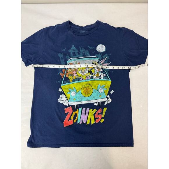 Warner Brothers Scooby Doo Looney Tunes Graphic Tee T-Shirt - Medium - Picture 3 of 6